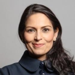 Priti Patel Portrait